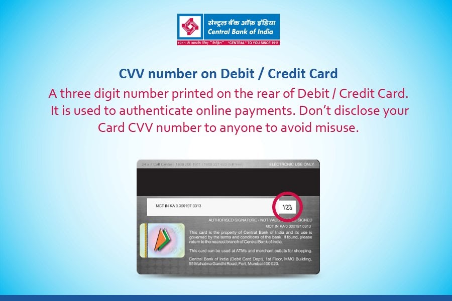 Cvv Debit Card Rbc - Cvv Code On Rbc Debit Card - It is the series of number that proves that ...