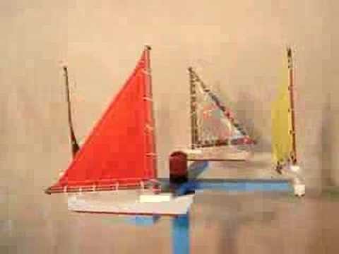 Free Sailboat whirligig plans Sam Boat