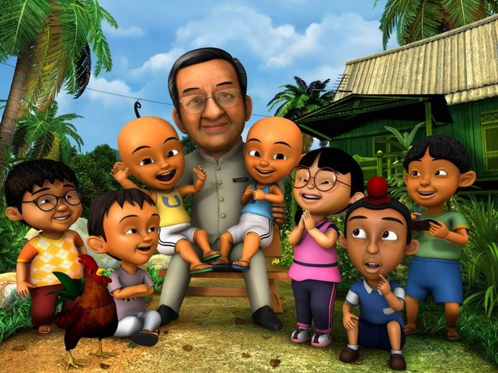 Gambar Animasi Bergerak Ipin Upin Republika RSS