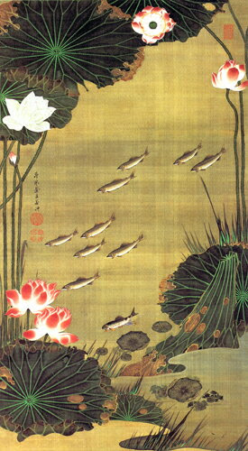 元の待ち受け 伊藤 若冲 壁紙 最高の花の画像