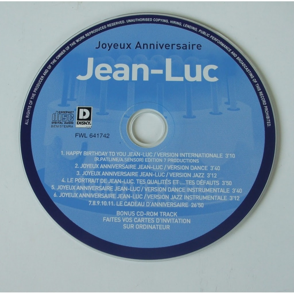 Bon Anniversaire Jean Luc Ngan