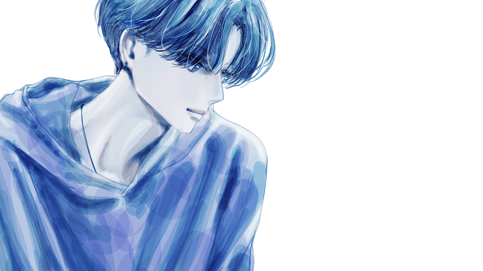 無料ダウンロード 横顔 センター 分け イラスト 男 Josspicturewy3bq