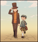 最高イラスト レイトン 教授 アニメ画像