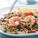 Linguine With Escarole, Shrimp, and Cherry Tomatoes