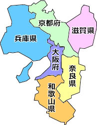 これまでで最高の関西 地図 イラスト 美しい花の画像