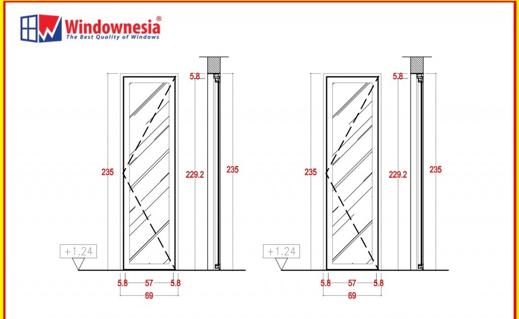 Terbaru 23 Pintu  Geser  Cad